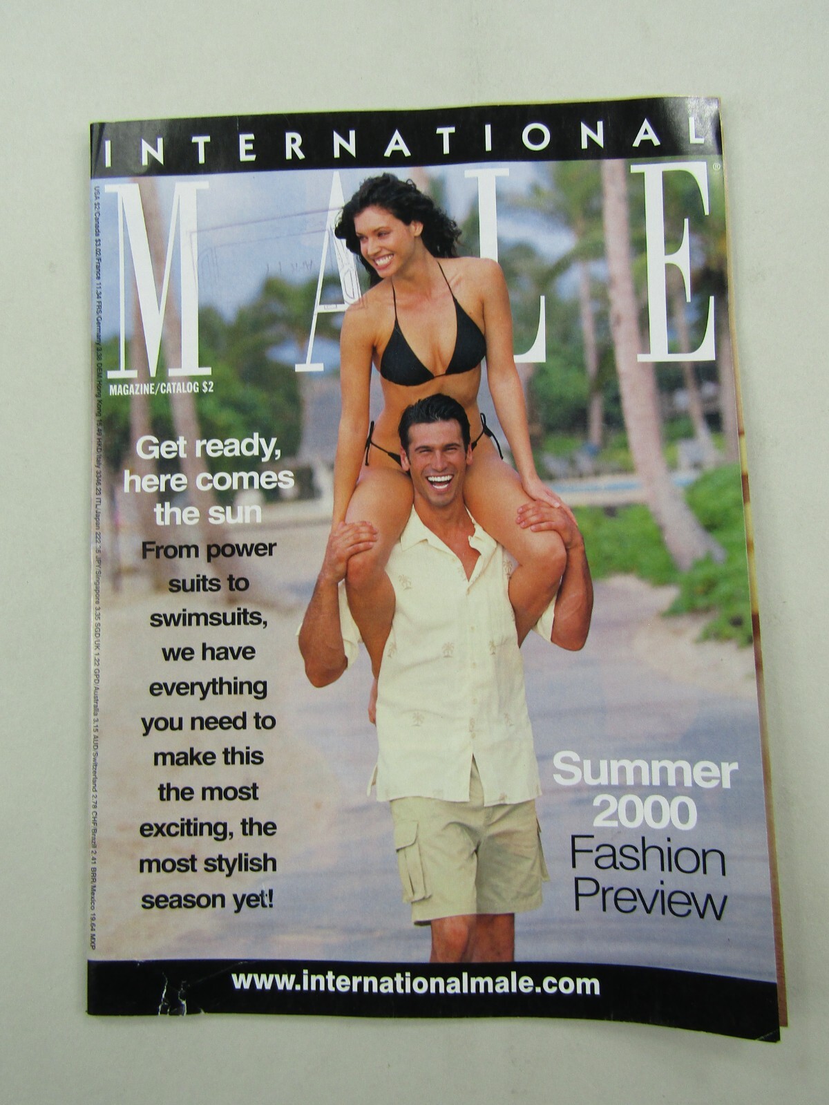 International Male Catalog Summer 2000 Fashion Preview Clothing & Underwear