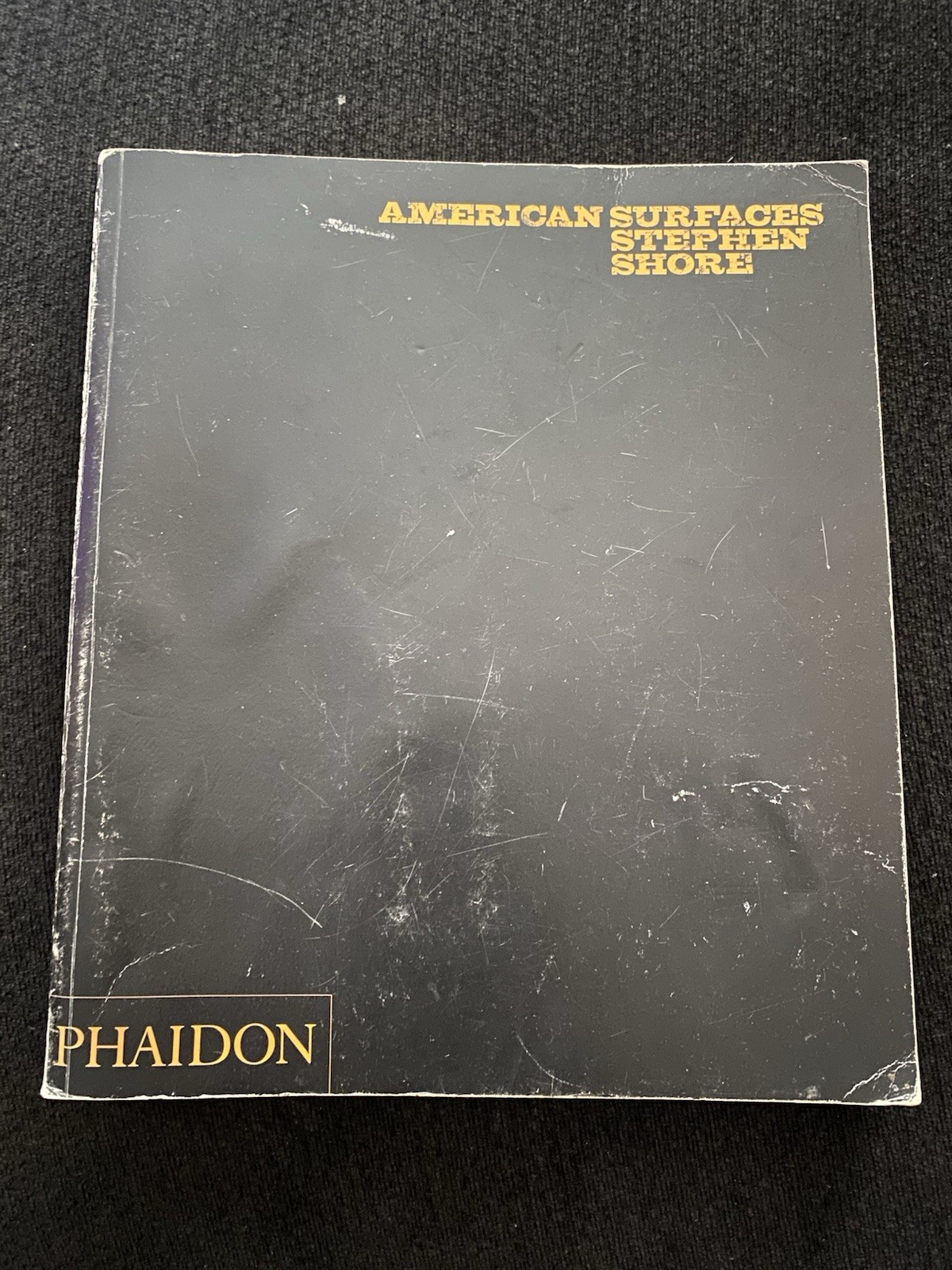 Phaidon American Surfaces Stephen Shore Paperback Photography Picture Book