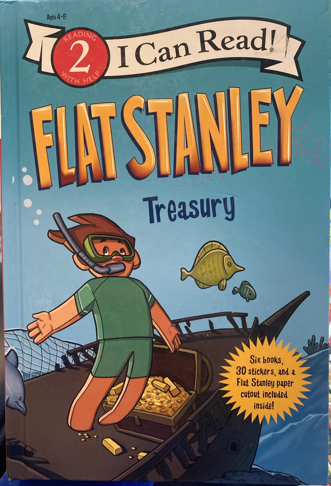Flat Stanley by Jeff Brown Treasury Hardcover Excellent Condition