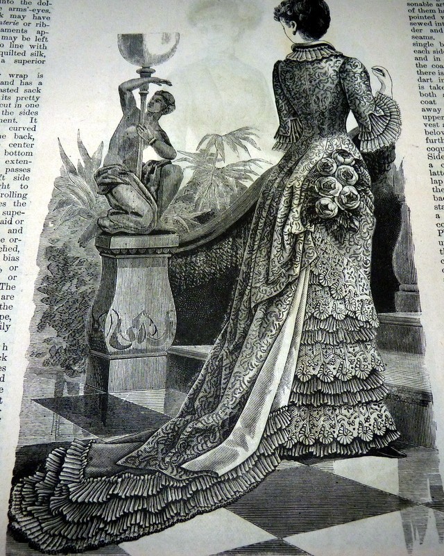 Golden Age 1882 DELINEATOR Butterick Sewing Patterns Fashion Women’s Magazine