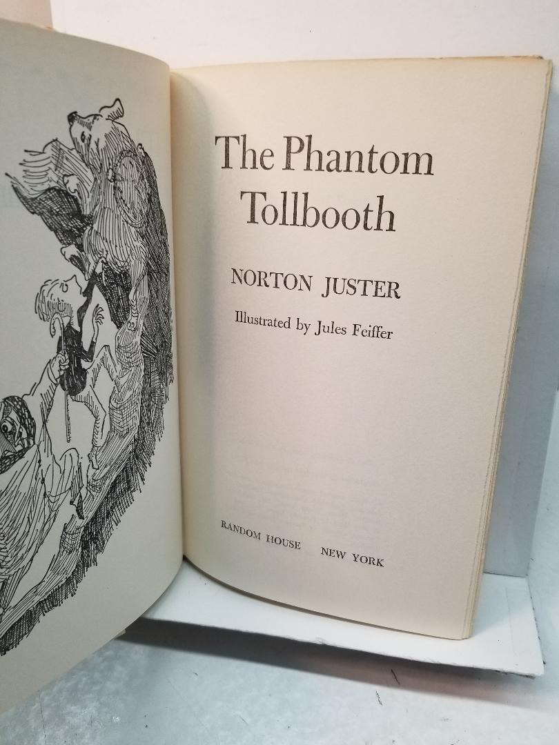 The Phantom Tollbooth by Norton Juster 1st Edition 1961 Hardcover Dust Jacket