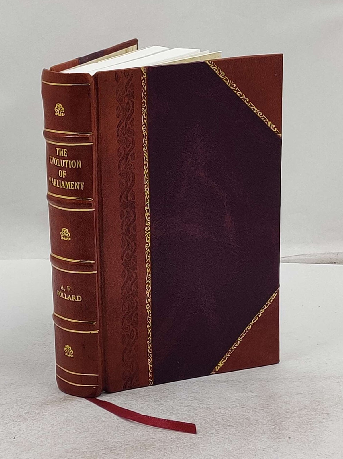 The Evolution Of Parliament 1920 by AFPollard [Leather Bound]