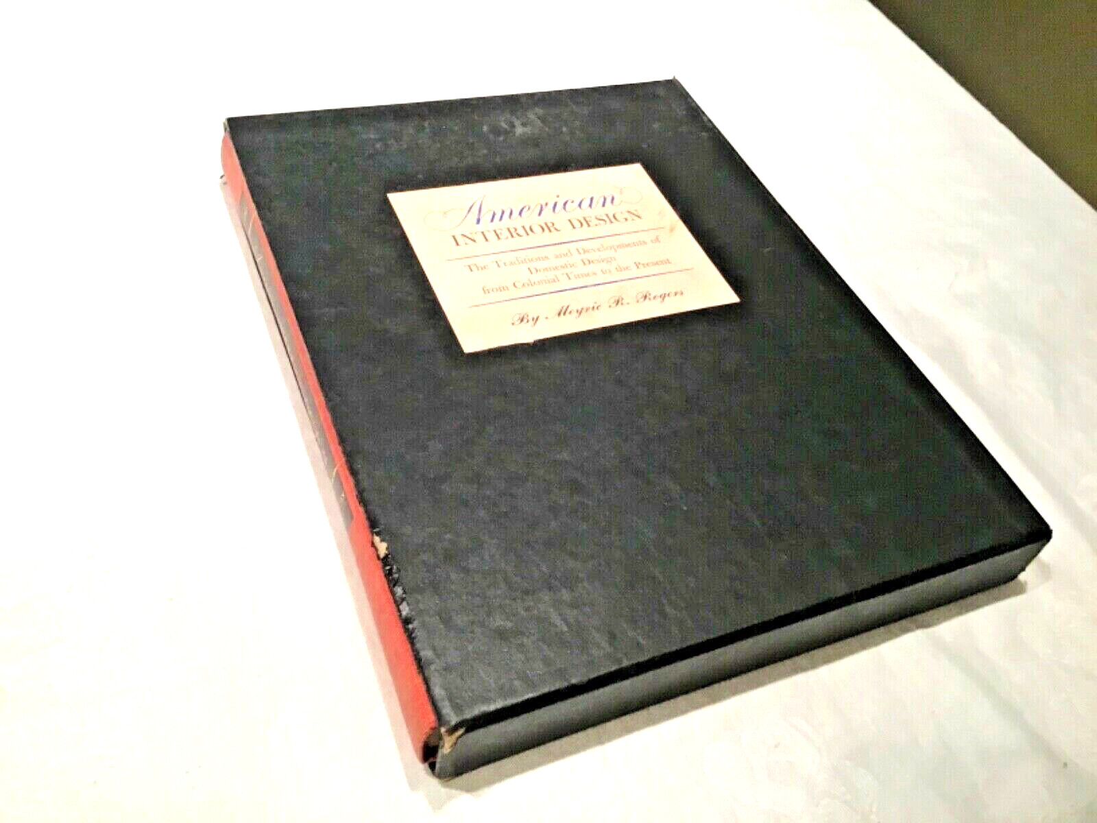 AMERICAN INTERIOR DESIGN MERRIC R. ROGERS 1947 HARDCOVER 309 PAGES REFERENCE BK