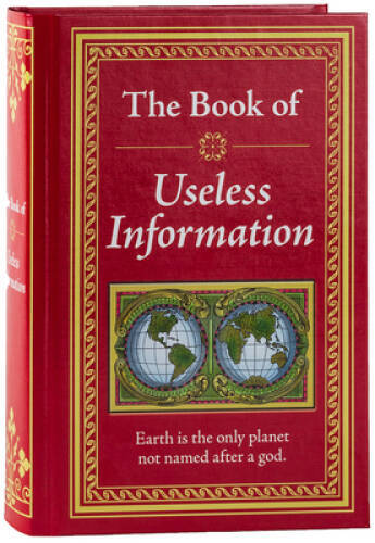 The Book of Useless Information – Hardcover – VERY GOOD