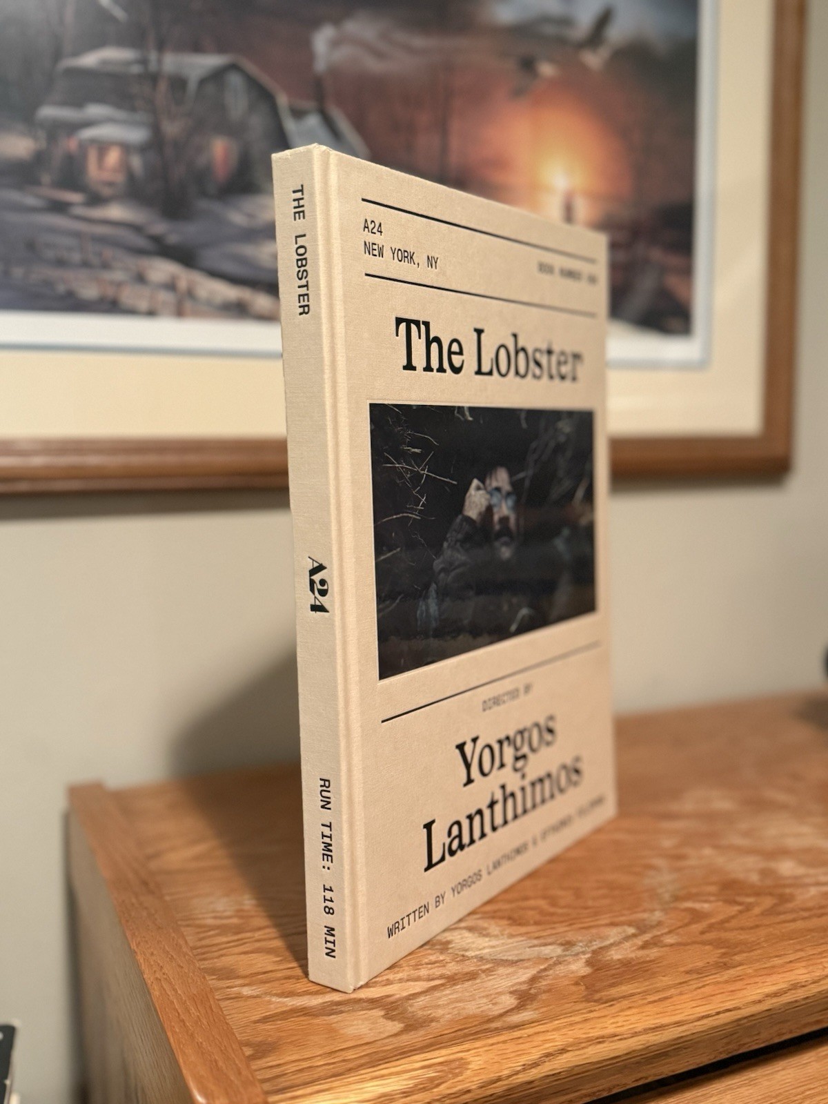 The Lobster A24 Screenplay by Yorgos Lanthimos #008 Hardcover Like New