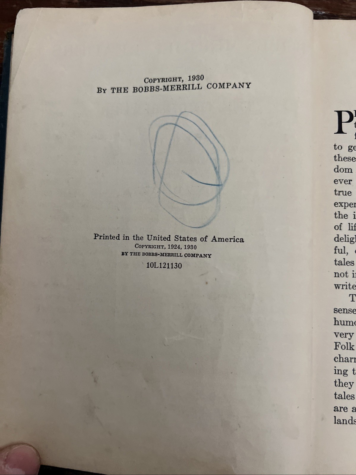 Vintage 1930 Bobbs Merrill Third Reader Baker & Baker Hardcover School Book USA