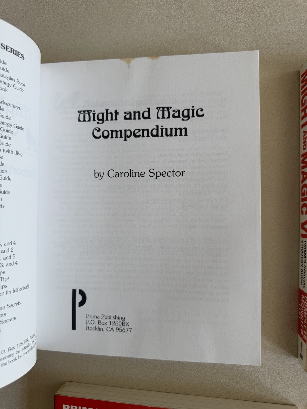 Might and Magic Strategy Guide Lot I-V Compendium VI VII IX Plus Manuals