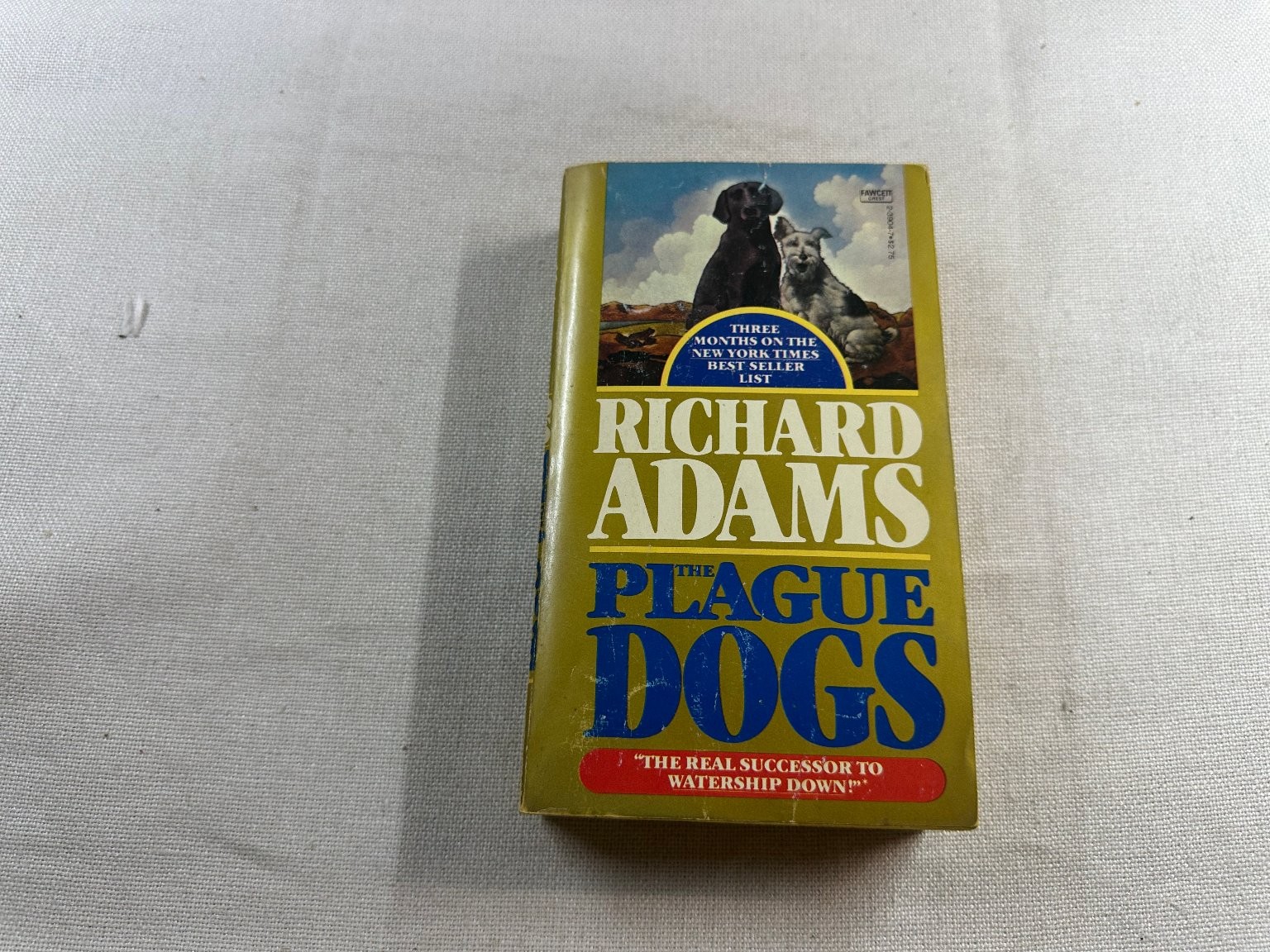 The Plague Dogs Richard Adams 1978 Fawcett Crest Animal Adventure