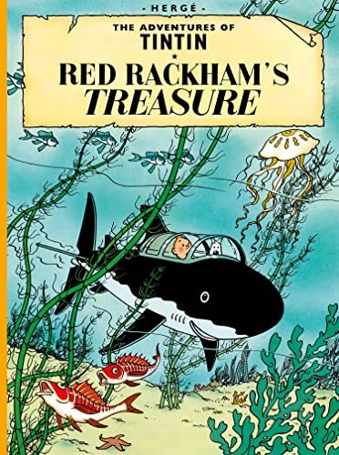Red Rackham’s Treasure – paperback Herge