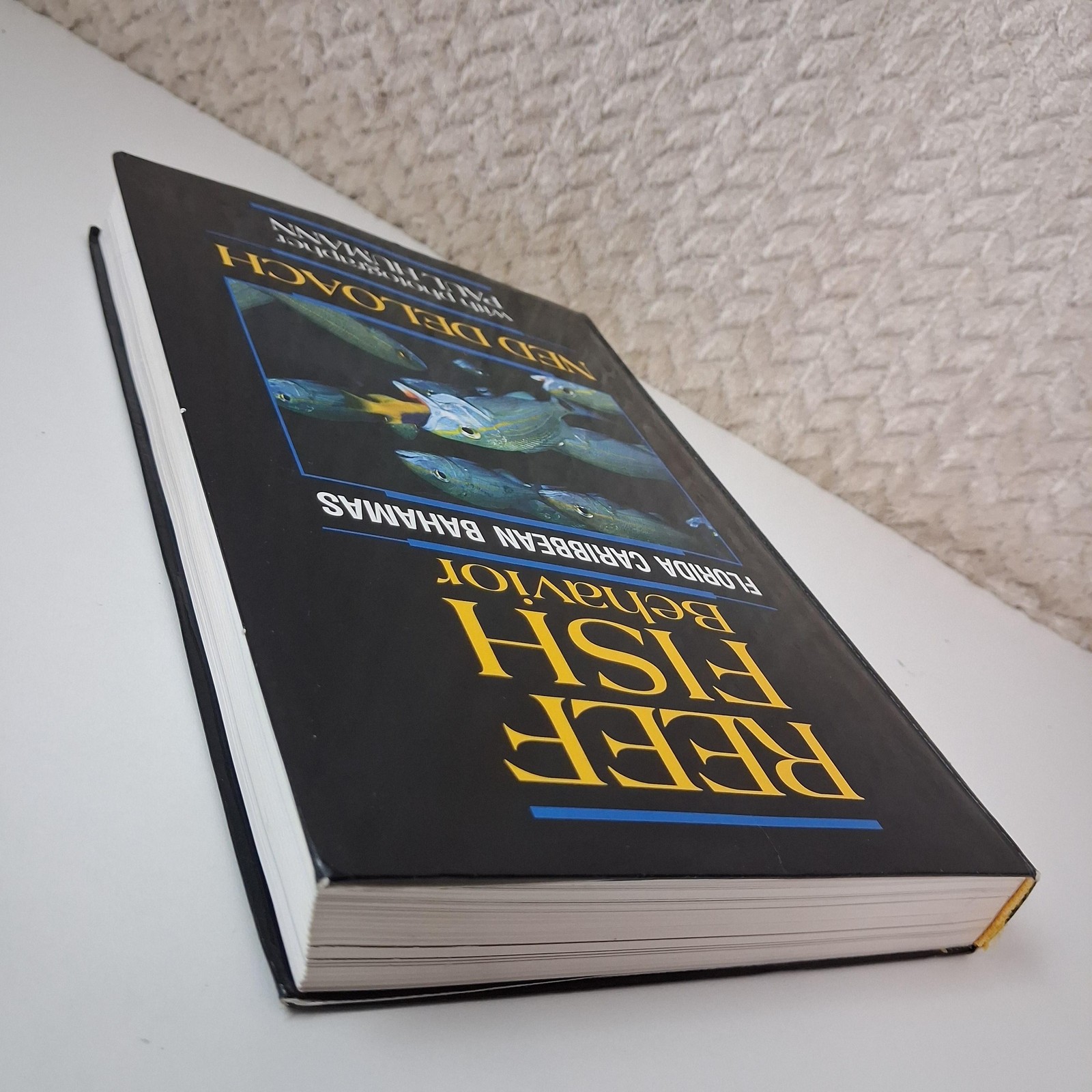 Reef Fish Behavior Florida Carib Bahamas Ned DeLoach Humann Oneworld Black HC