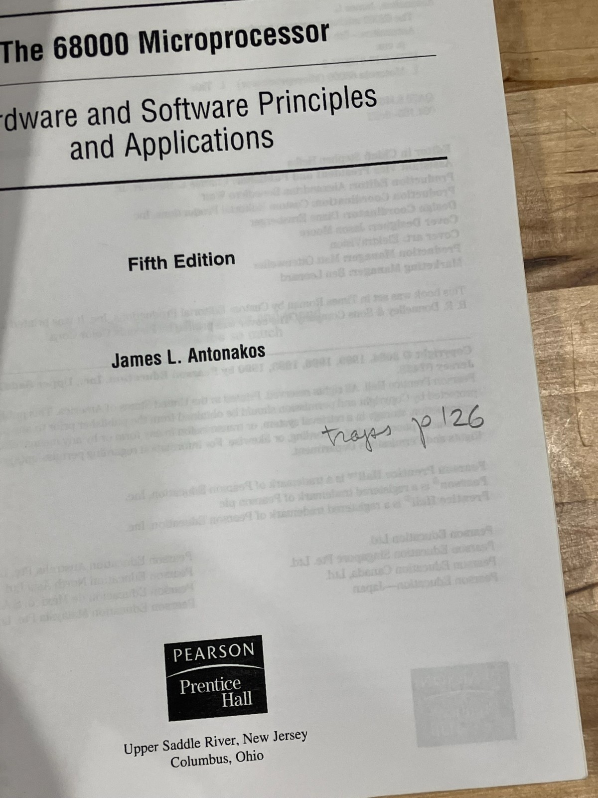 The 68000 Microprocessor, Antonakos, James L, Good Book
