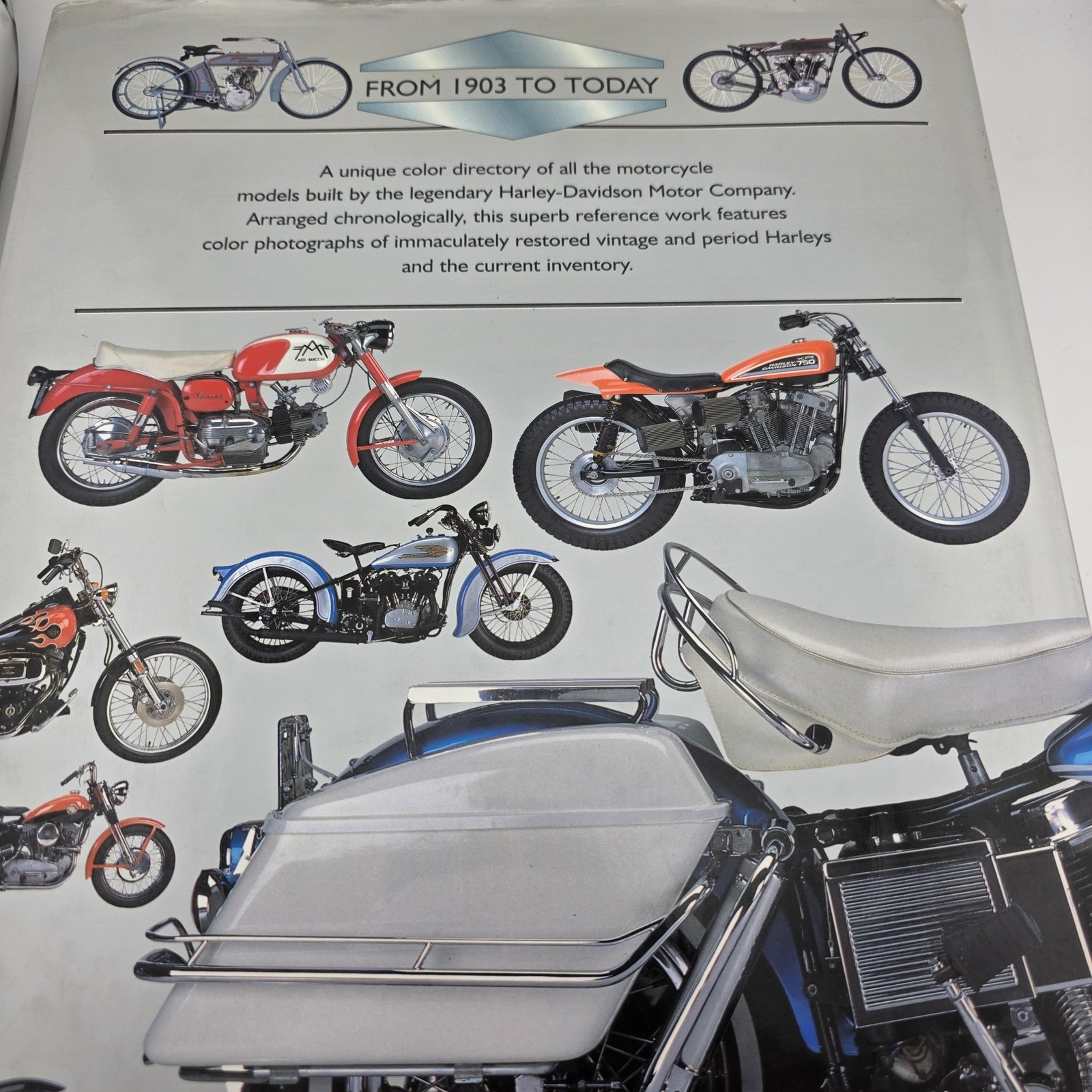 The Complete Harley-Davidson Model by Model History Hardcover Tod Rafferty