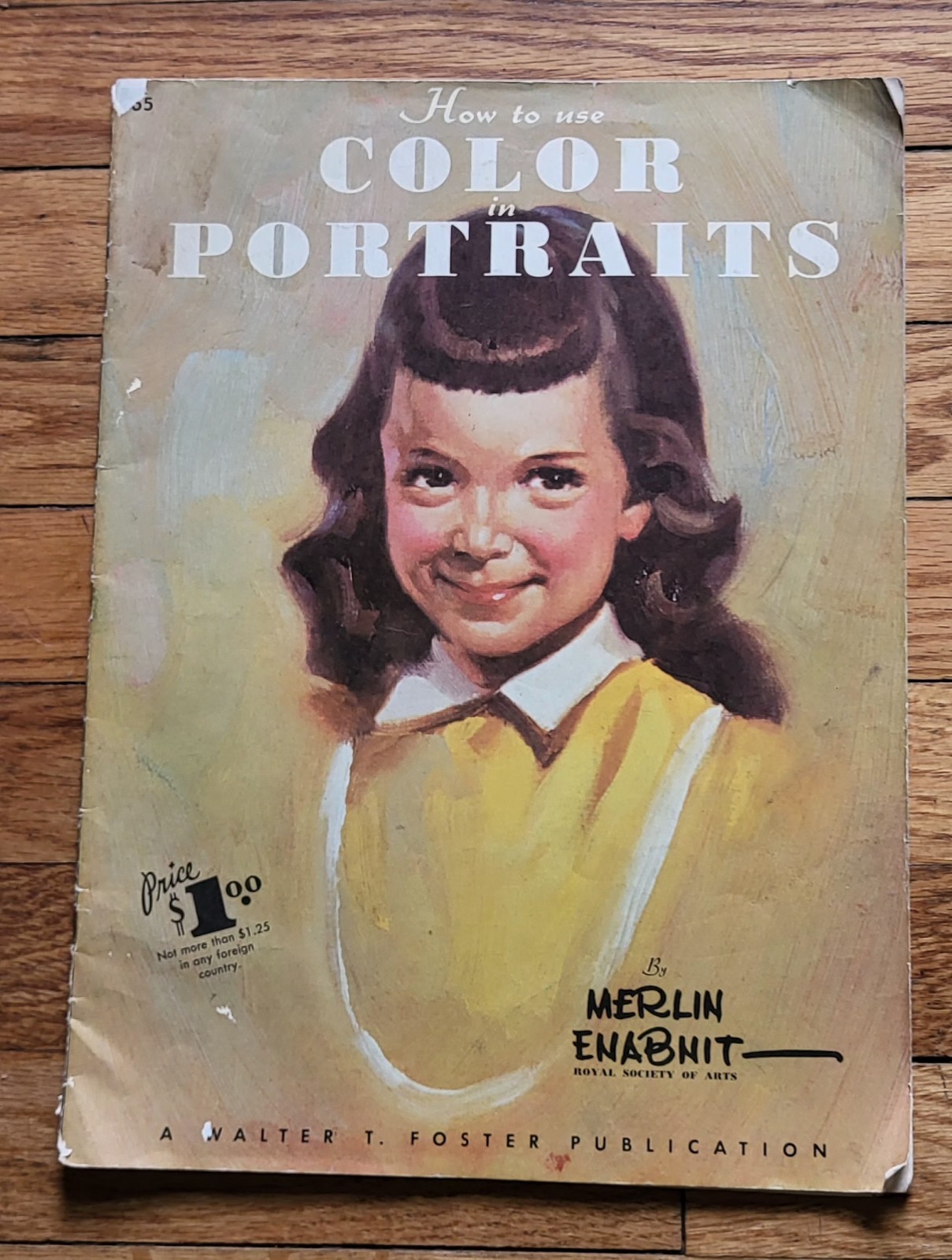 Lot Of 2 Walter Foster Books Magic Of Oil Painting #162 & Color In Portrait #65
