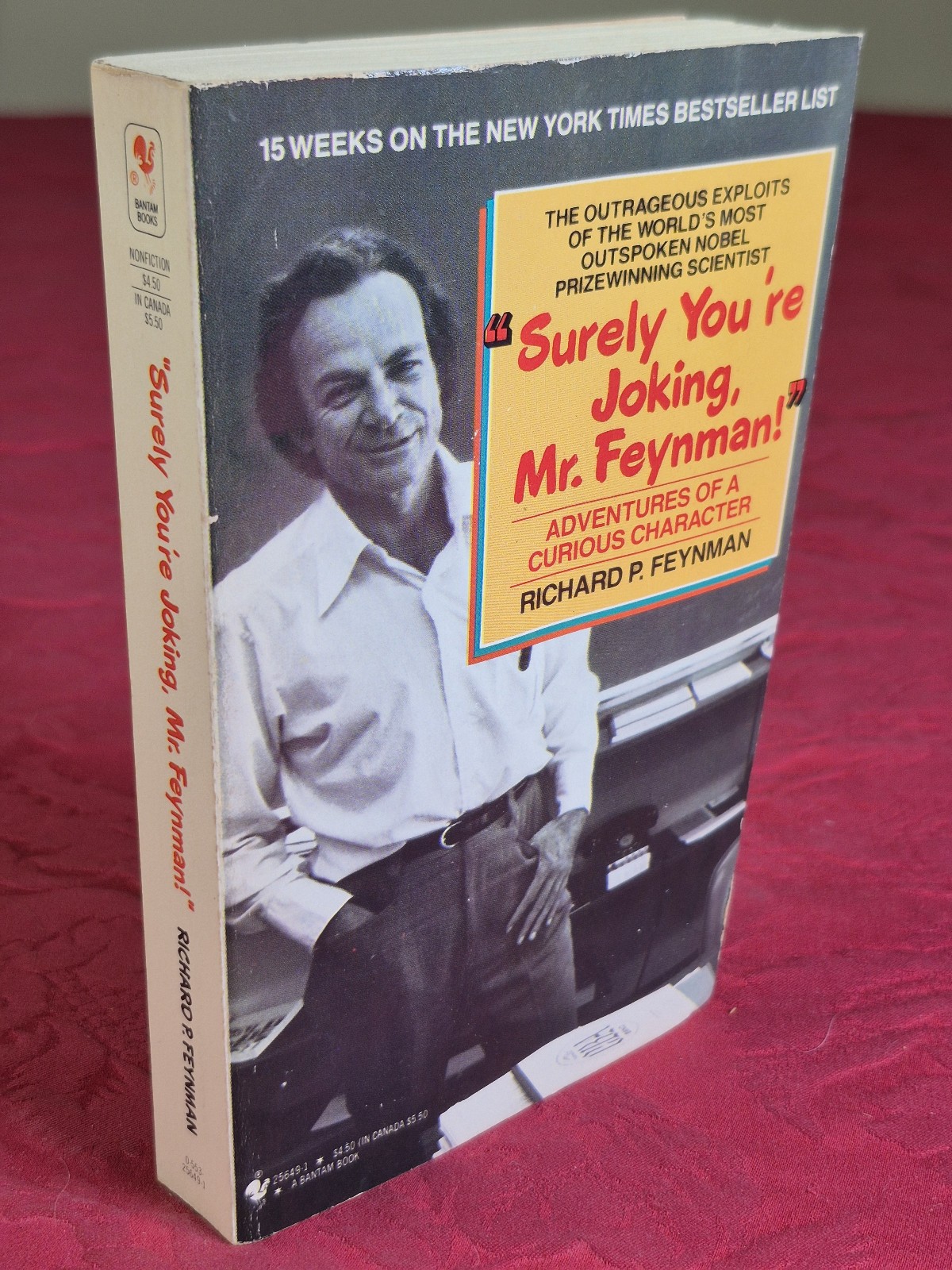 “Surely You’re Joking Mr. Feynman” – Richard P. Feynman – Bantam 1986 mmpb