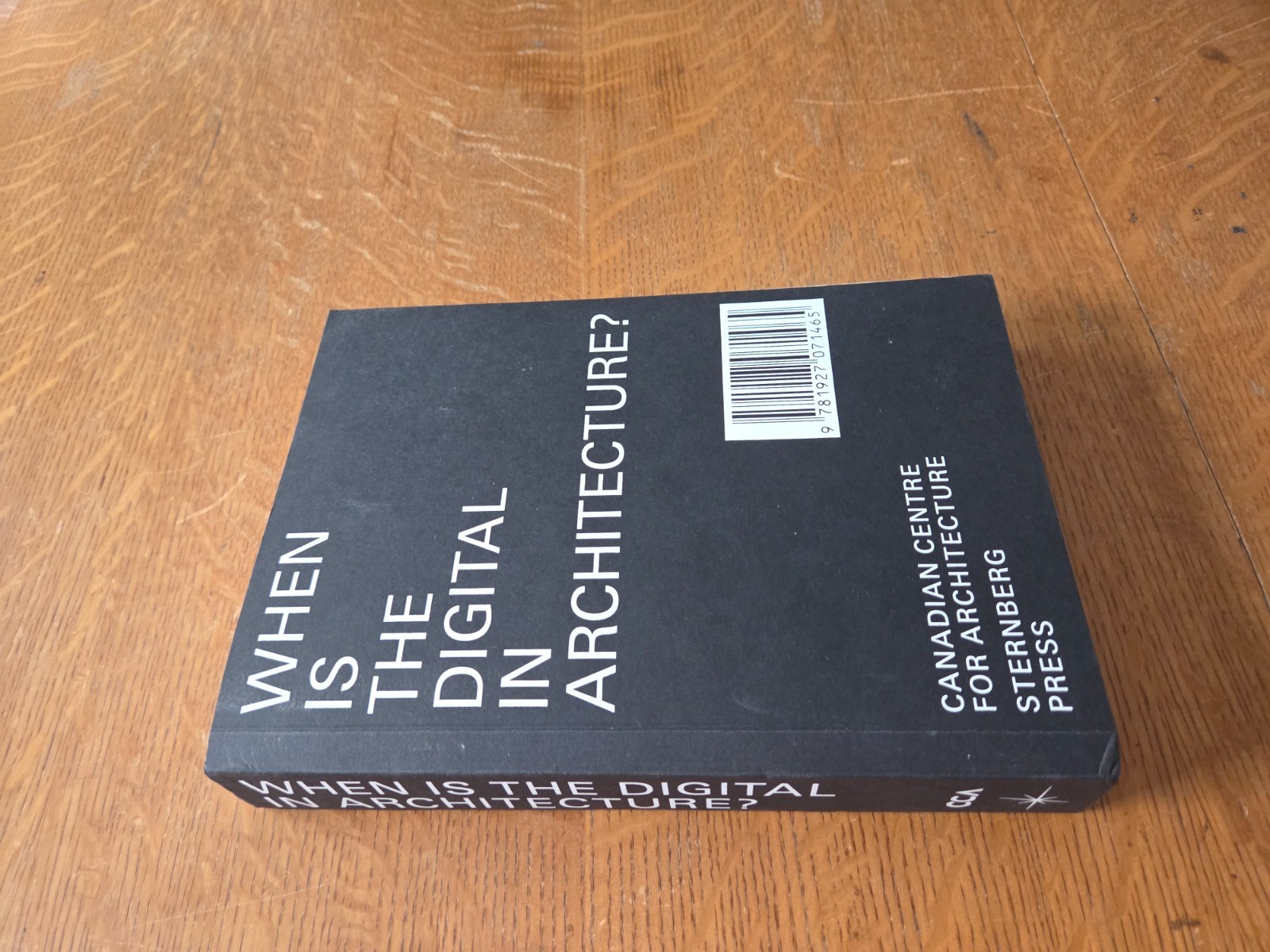 When Is The Digital Architecture? CCA, 2017 Bernard Tschumi Essays Responses