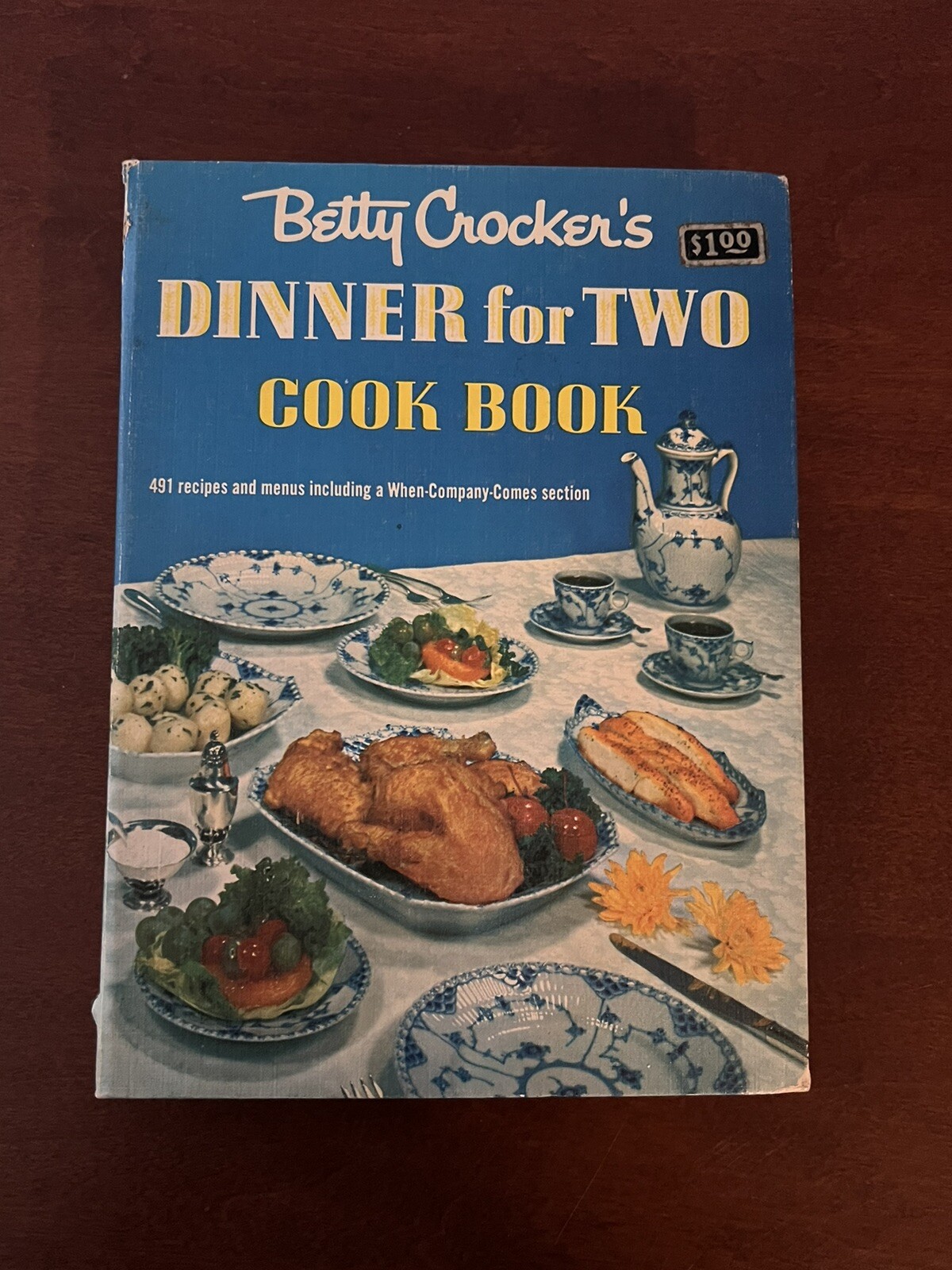 Betty Crocker’s Dinner for Two Cook Book Hardcover With Spiral 1st Edition 1958