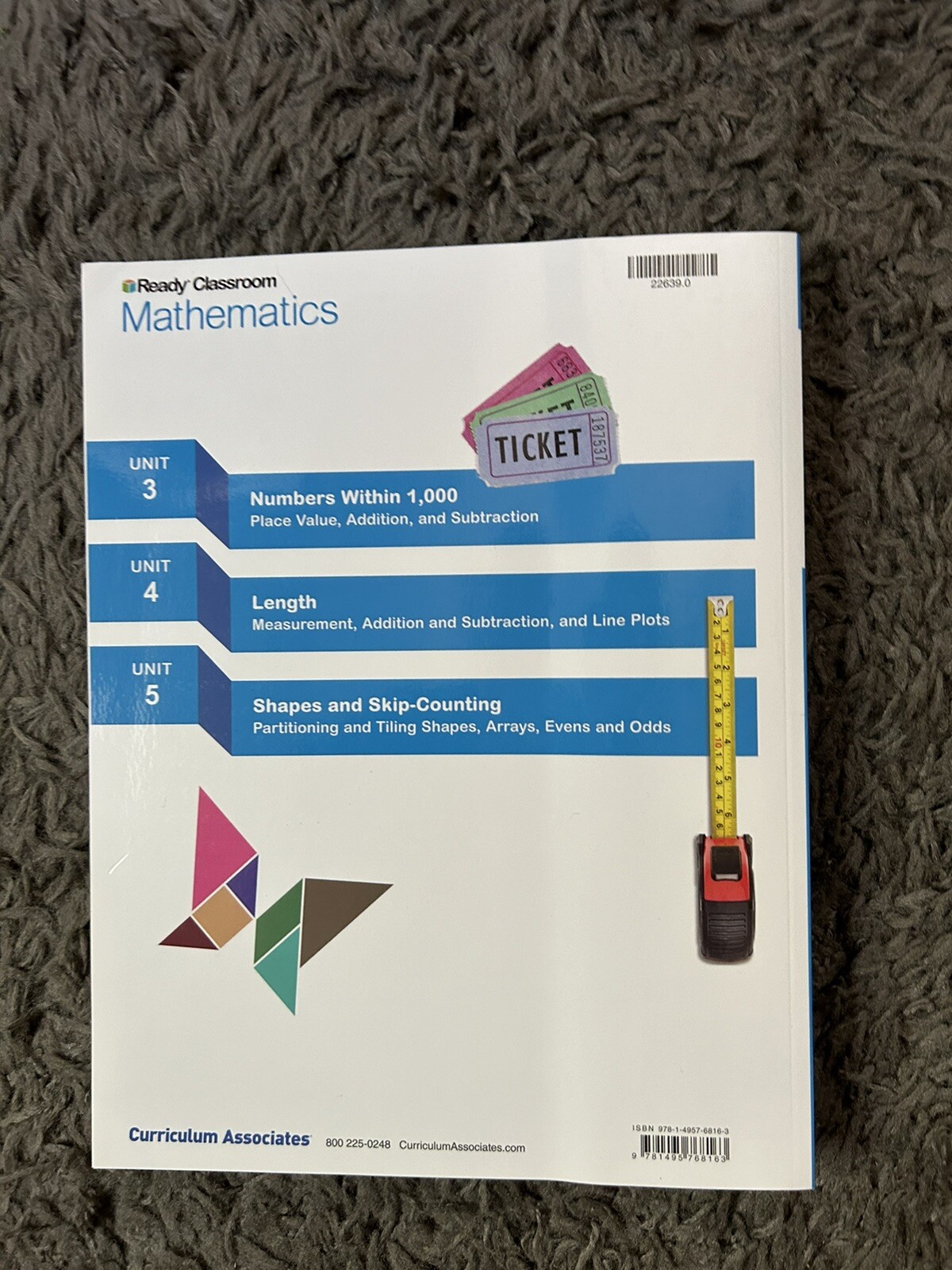 Ready Classroom Mathematics Grade 2 Vol 2 Florida Edition Workbook (NEW)
