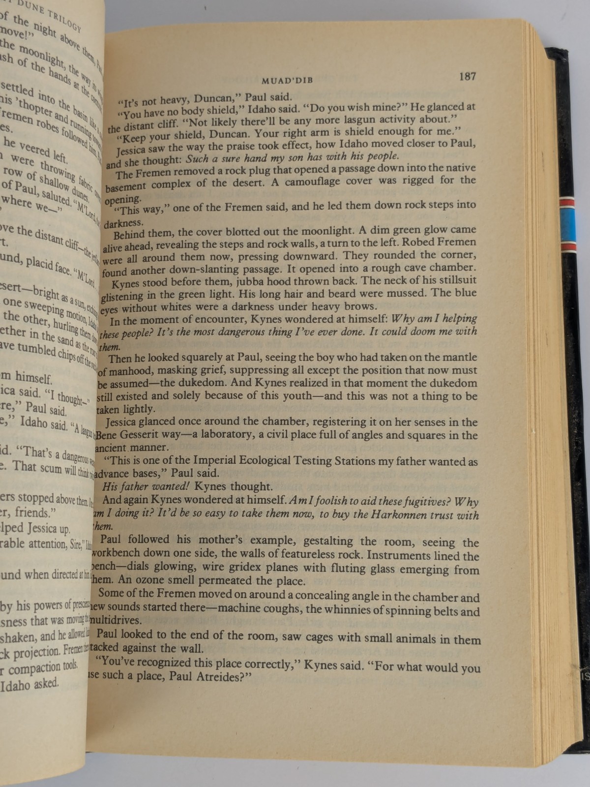 The Great Dune Trilogy Dune (Hardcover) 1984 Frank Herbert Messiah Children