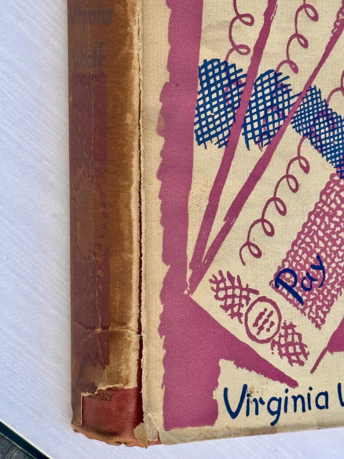 Virginia Woolf Three Guineas 1938 First American Edition Harcourt Brace Original