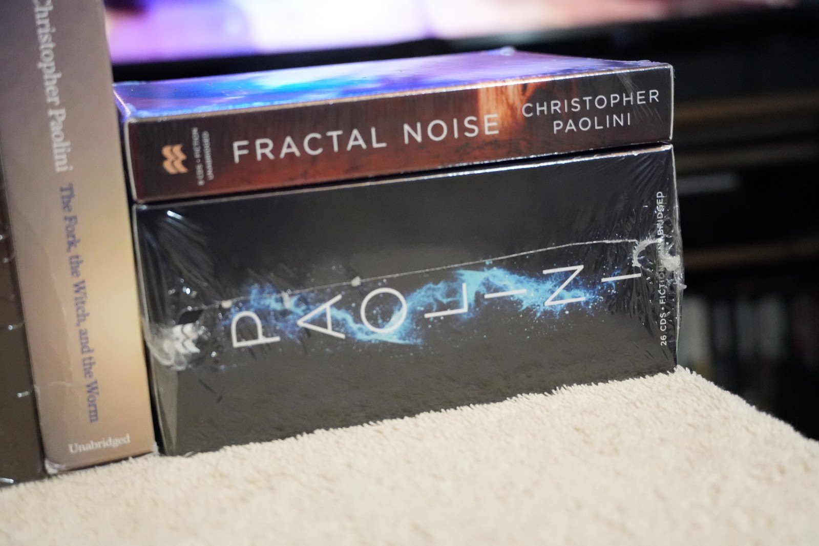 Eragon Inheritance – Fractal Verse – Christopher Paolini – Audiobook CD Lot of 8