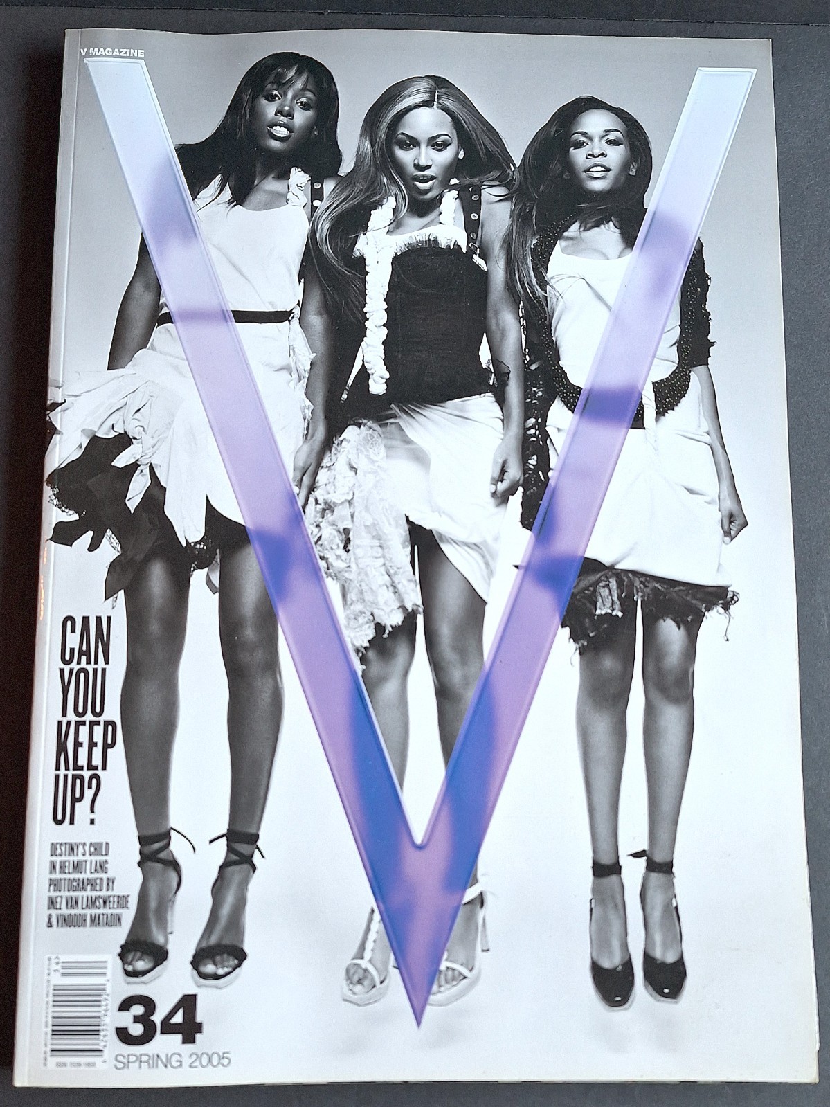 V Magazine #34 Destiny’s Child (Beyonce) Spring 2005, Art and Style, W/Insert