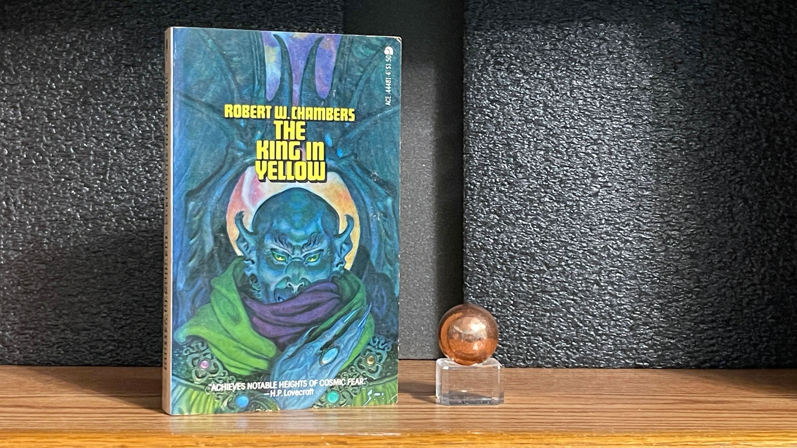 HORROR Robert W Chambers King In Yellow 1977 1st VTG PB Weird FictIon CTHULHU