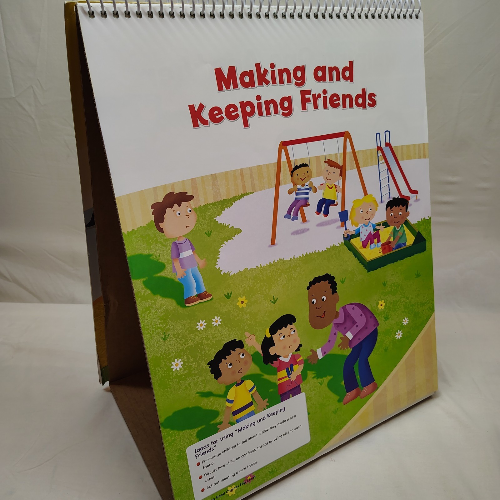McGraw Hill Making Good Choices Social Emotional Flip Chart + Wheels Wings Book