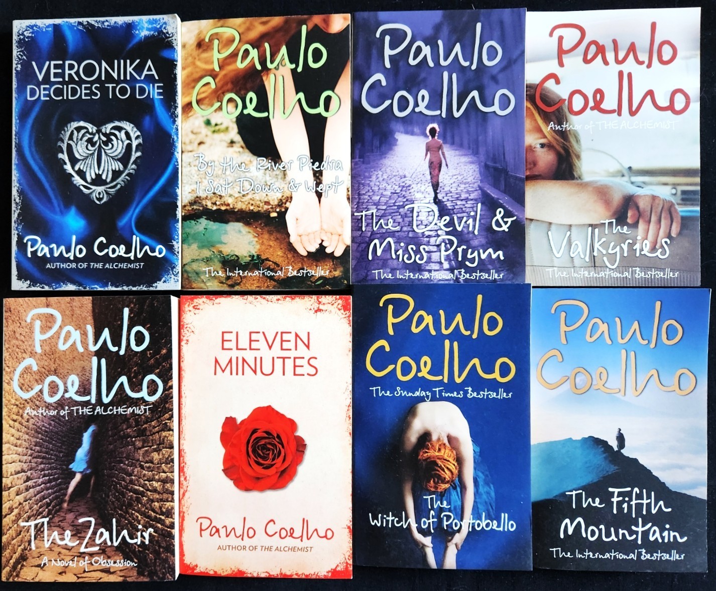 Paulo Coelho~Lot 9 PB~Seventh Day Trilogy 1-3 + 6 Standalone~Alchemist~LN