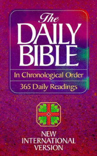 The Daily Bible in Chronological Order: New International Version – VERY GOOD