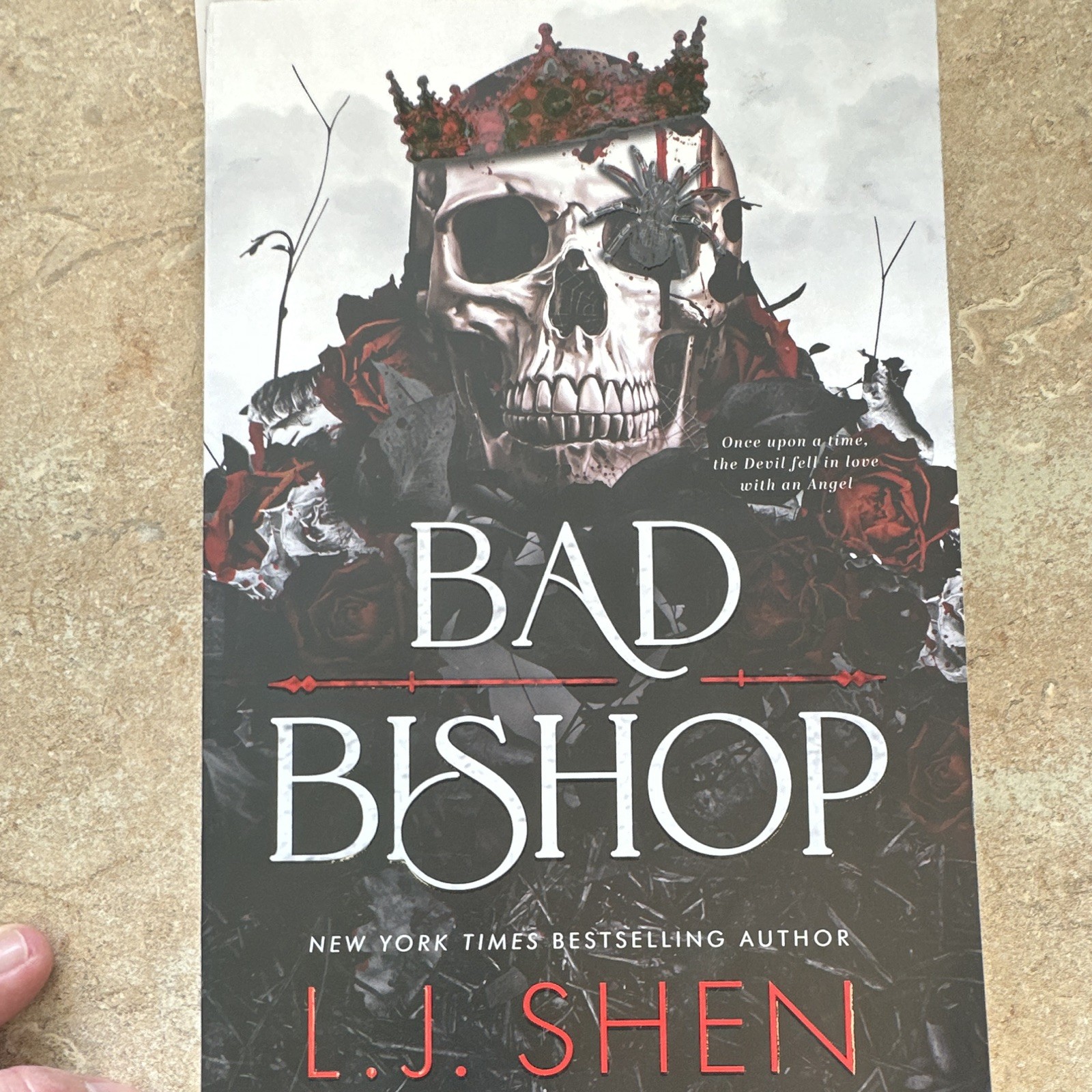 Bad Bishop L.J. Shen Bloom Books Walmart Edition Sprayed Edged VG