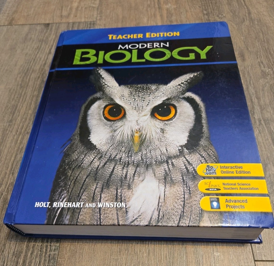 Modern Biology by Rinehart, Holt (2006, Hardcover) Teacher Edition