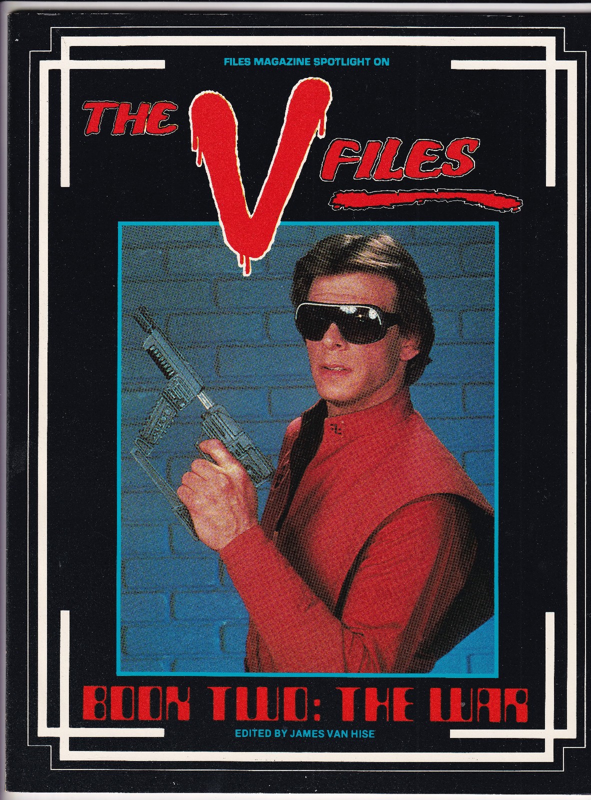 THE V FILES BOOK TWO: THE WAR (1985) 1st printing 72 pages plus typescripts.