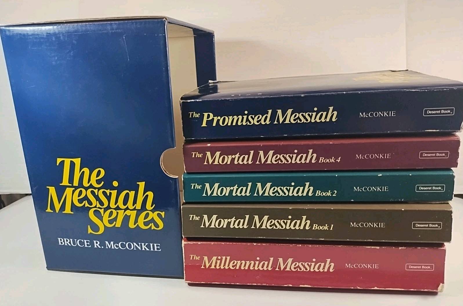 The Messiah Series by Bruce R McConkie – 5 Paperback Book Lot Deseret Book LDS