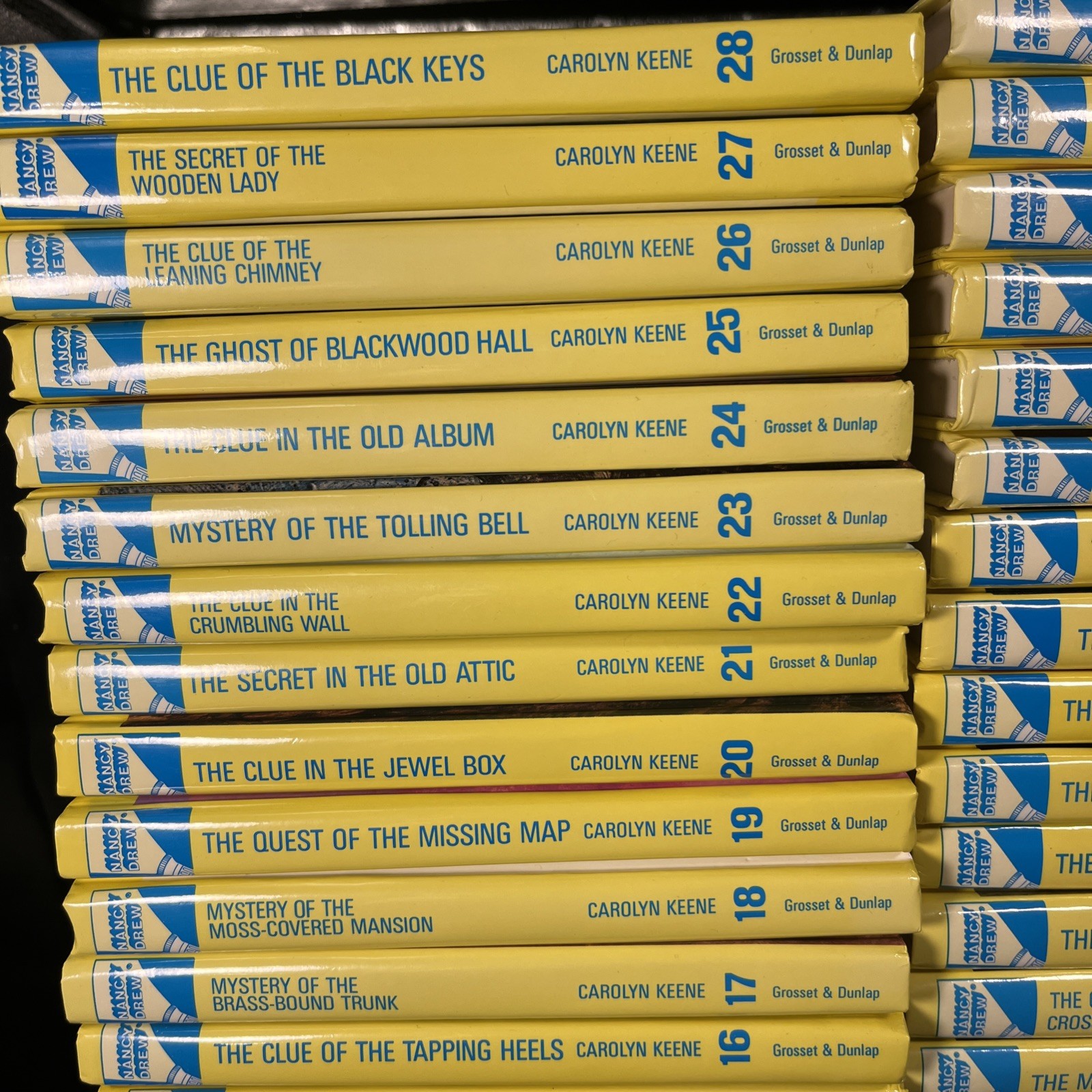 Nancy Drew Complete Series Set 1-56 Flashlight Hardcover Edition Mystery Lot