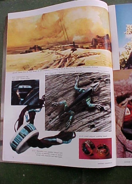 AZ HIGHWAYS AUGUST,1974-SUPERB SOUTHWEST JEWELRY ISSUE-CHARLES LOLOMA FEATURE