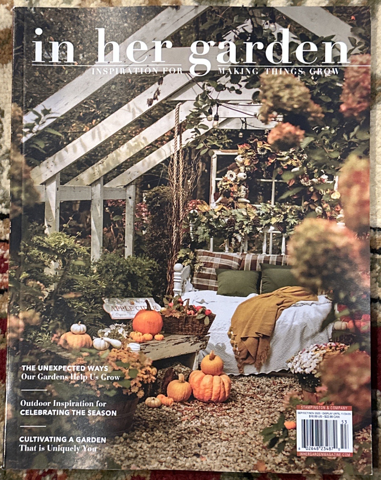 IN HER GARDEN MAGAZINE Sep Oct Nov Autumn 2025
