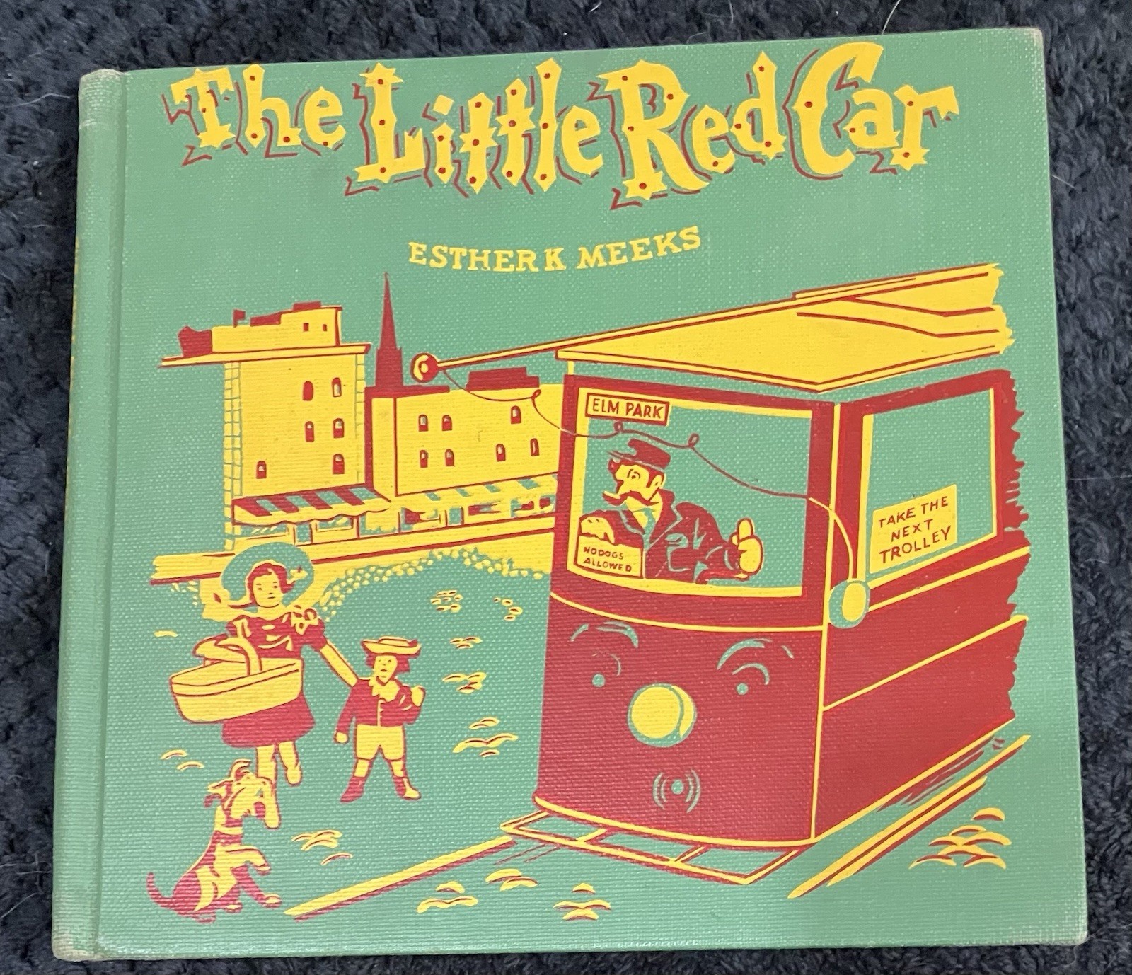 The Little Red Car by Esther K. Meeks 1945