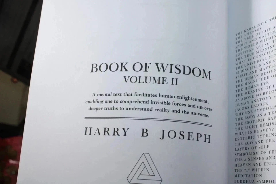 Book of Wisdom Volumes 1 & 2 by Harry B. Joseph (Paperback 2-Book Bundle)