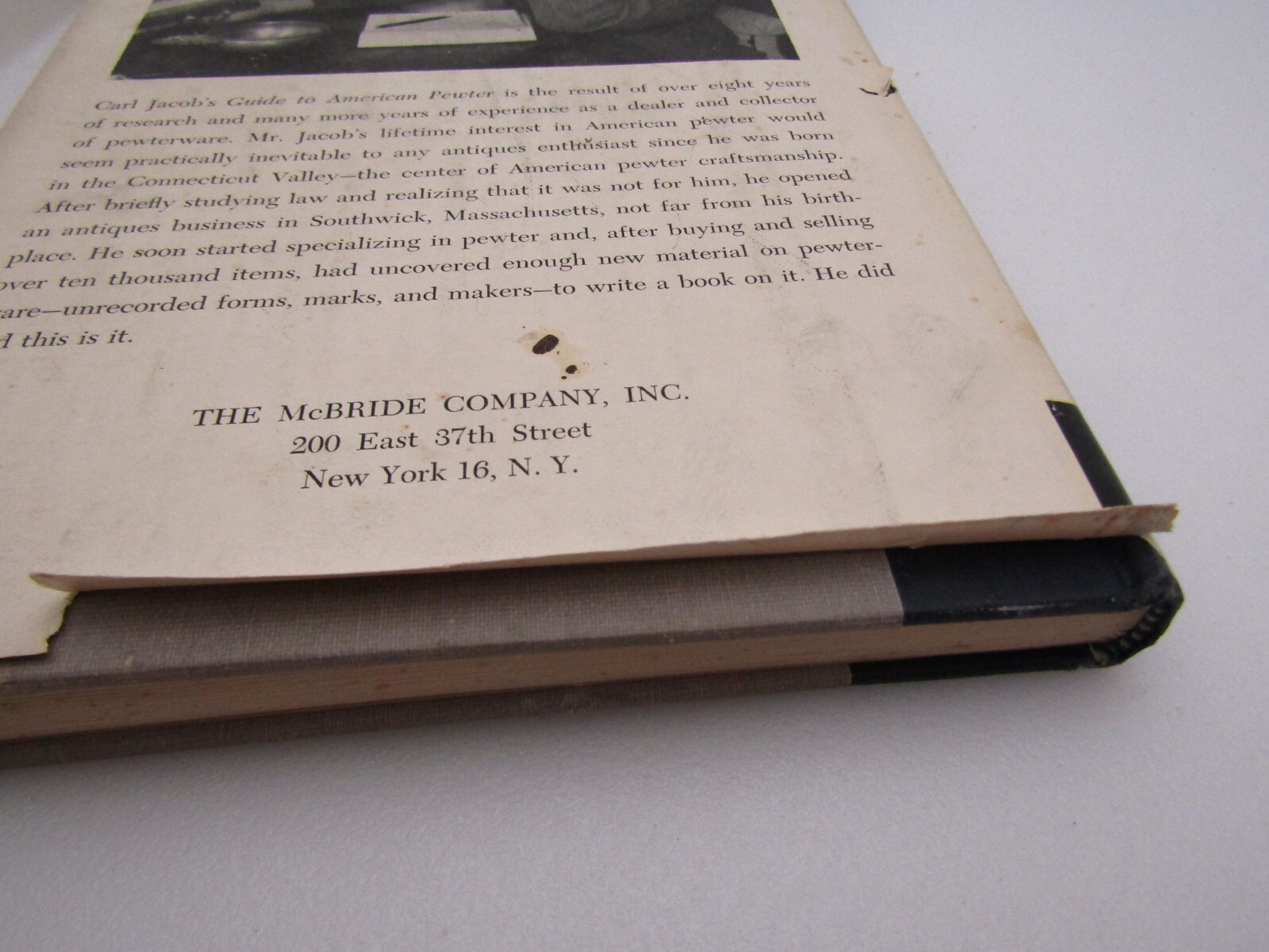 1957 Guide To American Pewter By Carl Jacobs Illustrated Hardcover 216 Pages