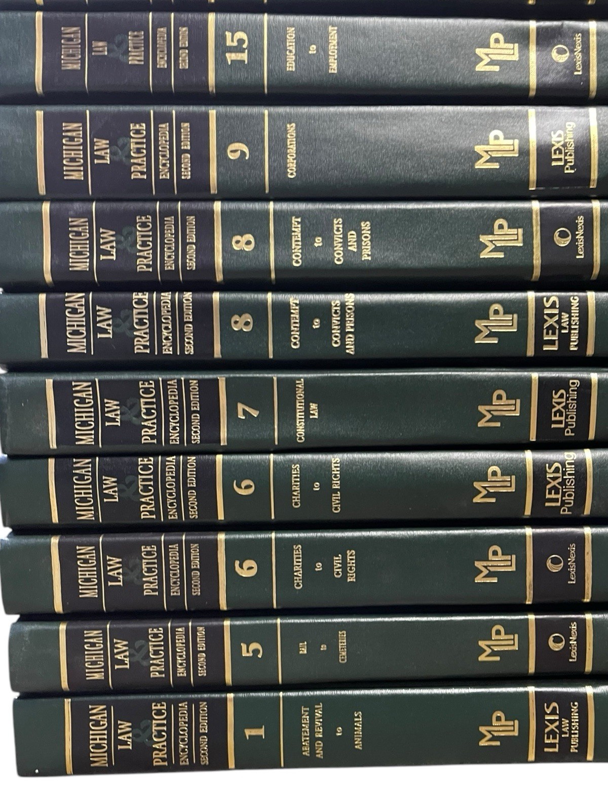 12 Michigan Law and Practice Encyclopedia Hardcover Second Edition Lexisnexis