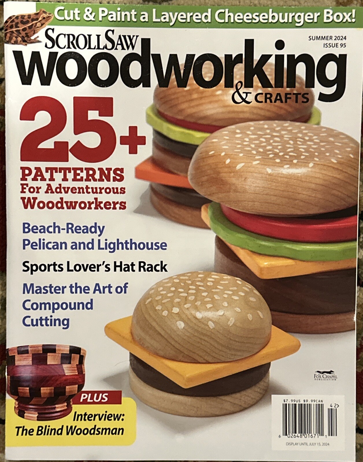 Scroll Saw Woodworking And Crafts magazine Summer 2024 Issue 95