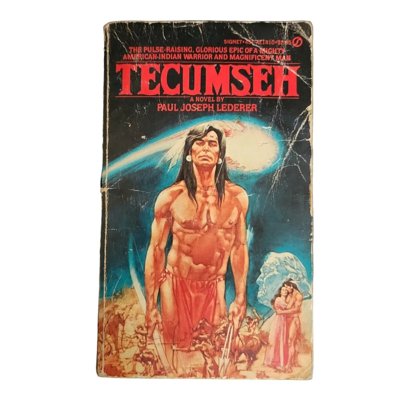 Tecumseh Indian Warrior Paul Joseph Lederer 1st Printing 1982 Signet PB