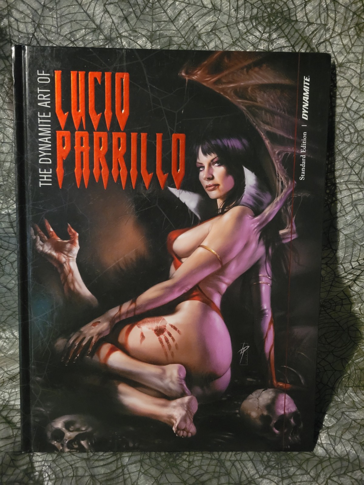Dynamite Art of Lucio Parrillo 2020 Hardcover Book Vampirella Red Sonja Comics