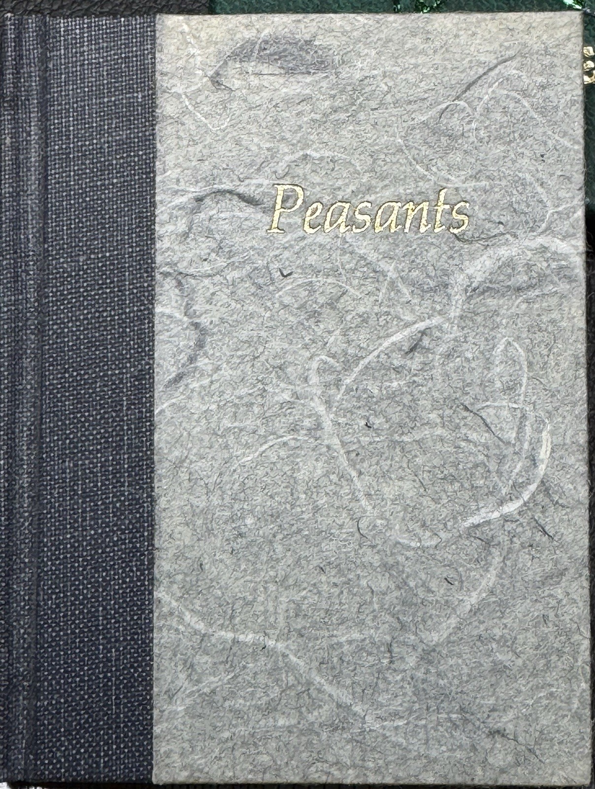 “PEASANTS OF THE VISTULA” 2 1/4”. 3” 1990 Miniature Book #52 Out Of 200