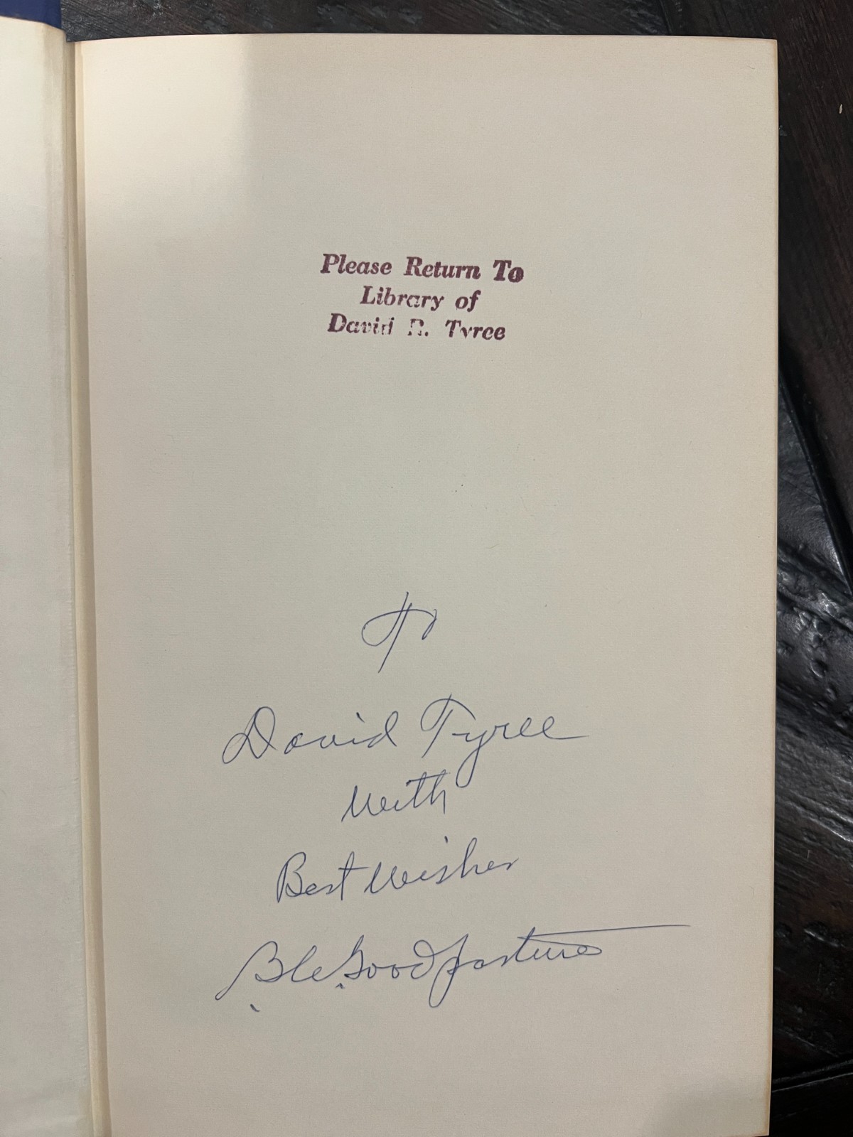 Church of Christ B.C. Goodpasture, signed, The Anchor That Holds Gospel Advocate