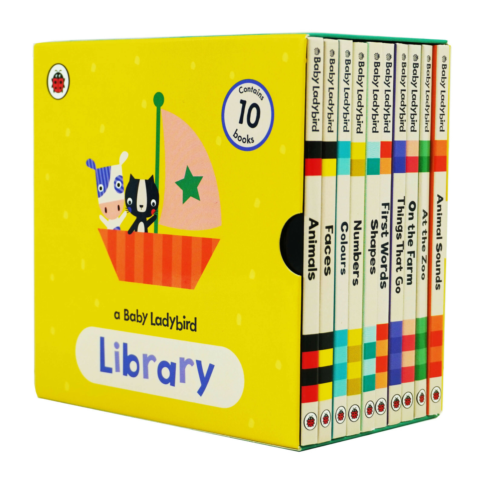 A Baby Ladybird Library Children’s 10 Books Collection Set- Ages 0-5 -Board Book