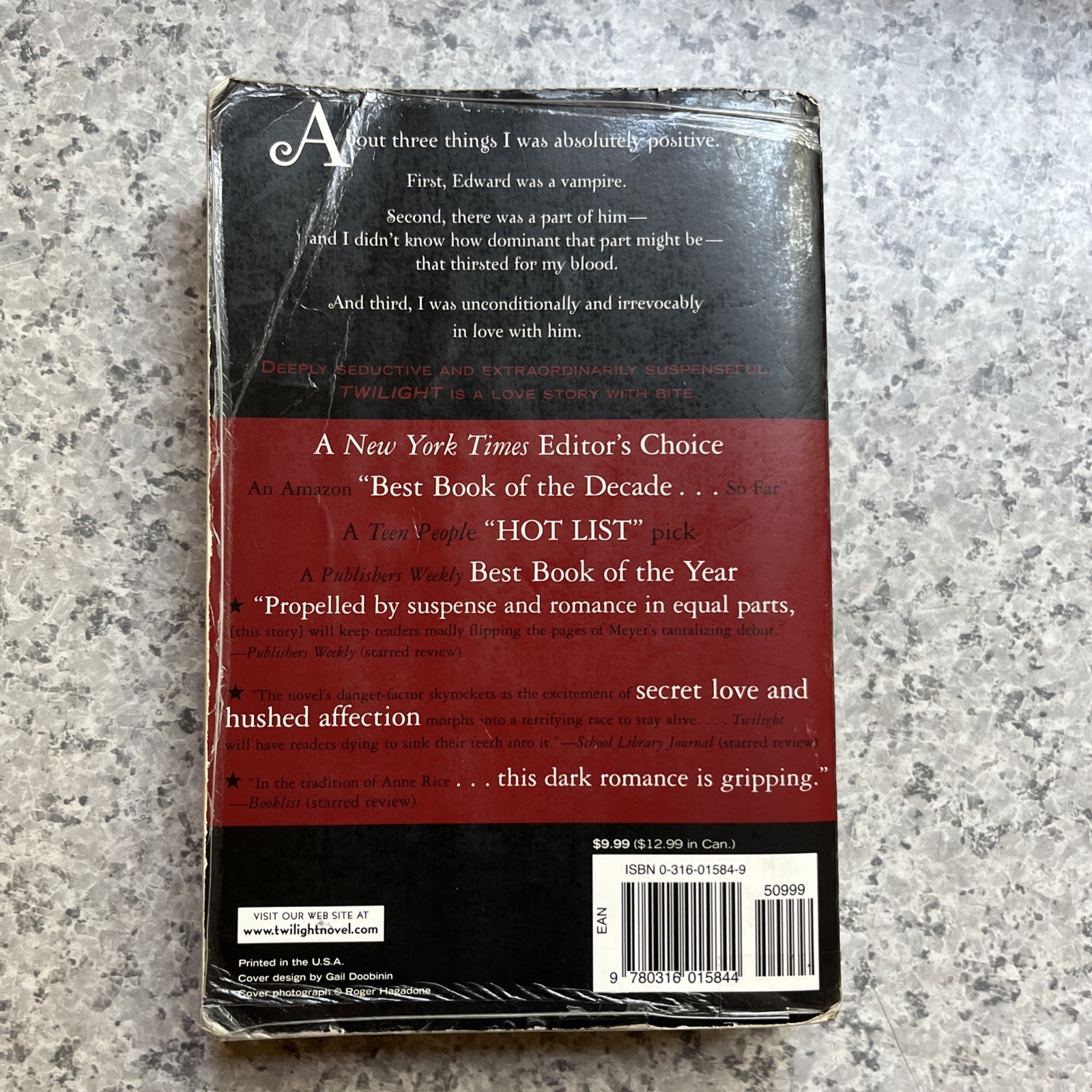 Twilight Stephenie Meyer SIGNED Paperback First Edition