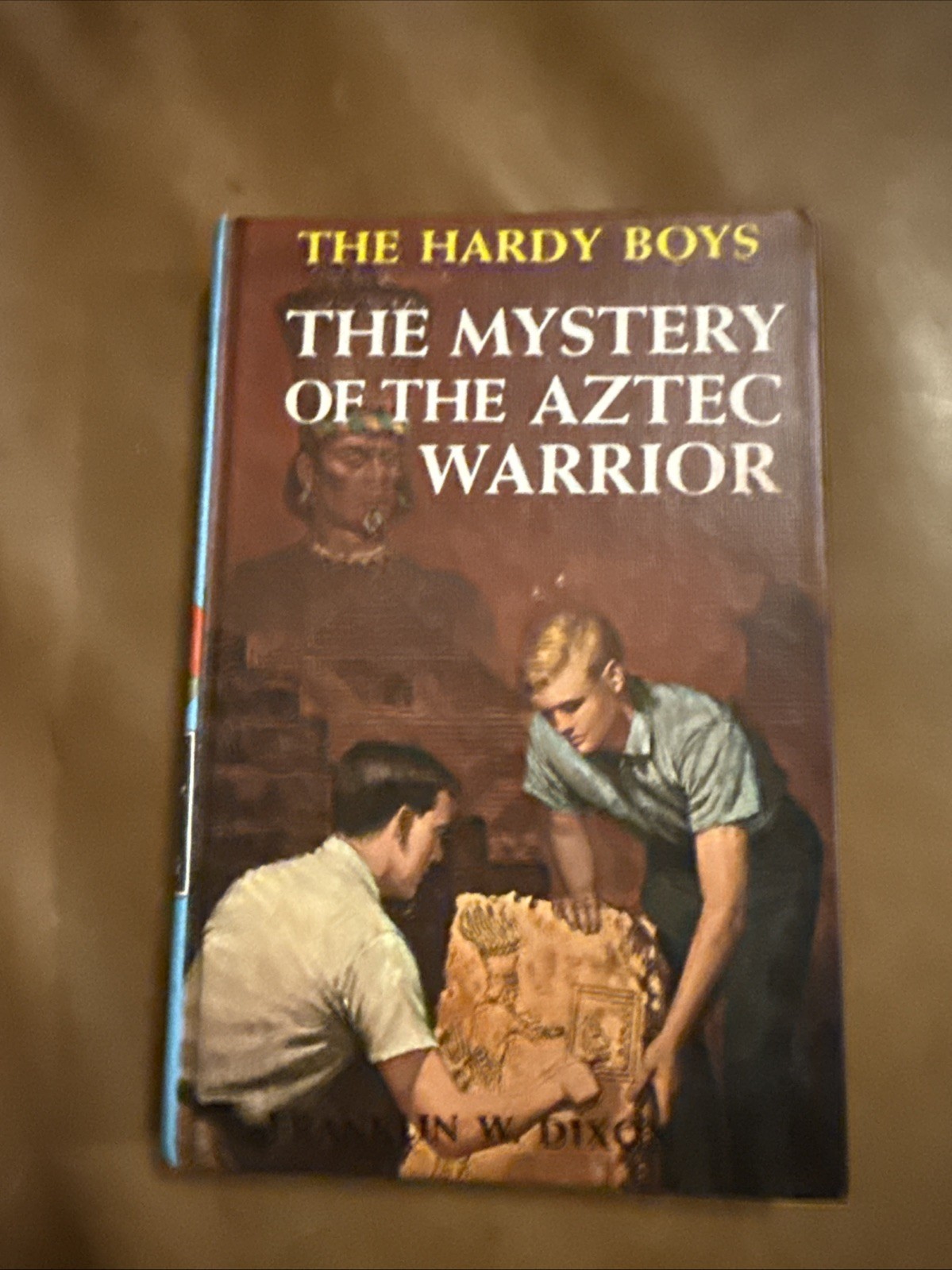 1964 Hardy Boys #43 Mystery Of The Aztec Warriors Hardback Reprint? SEE INFO PIC