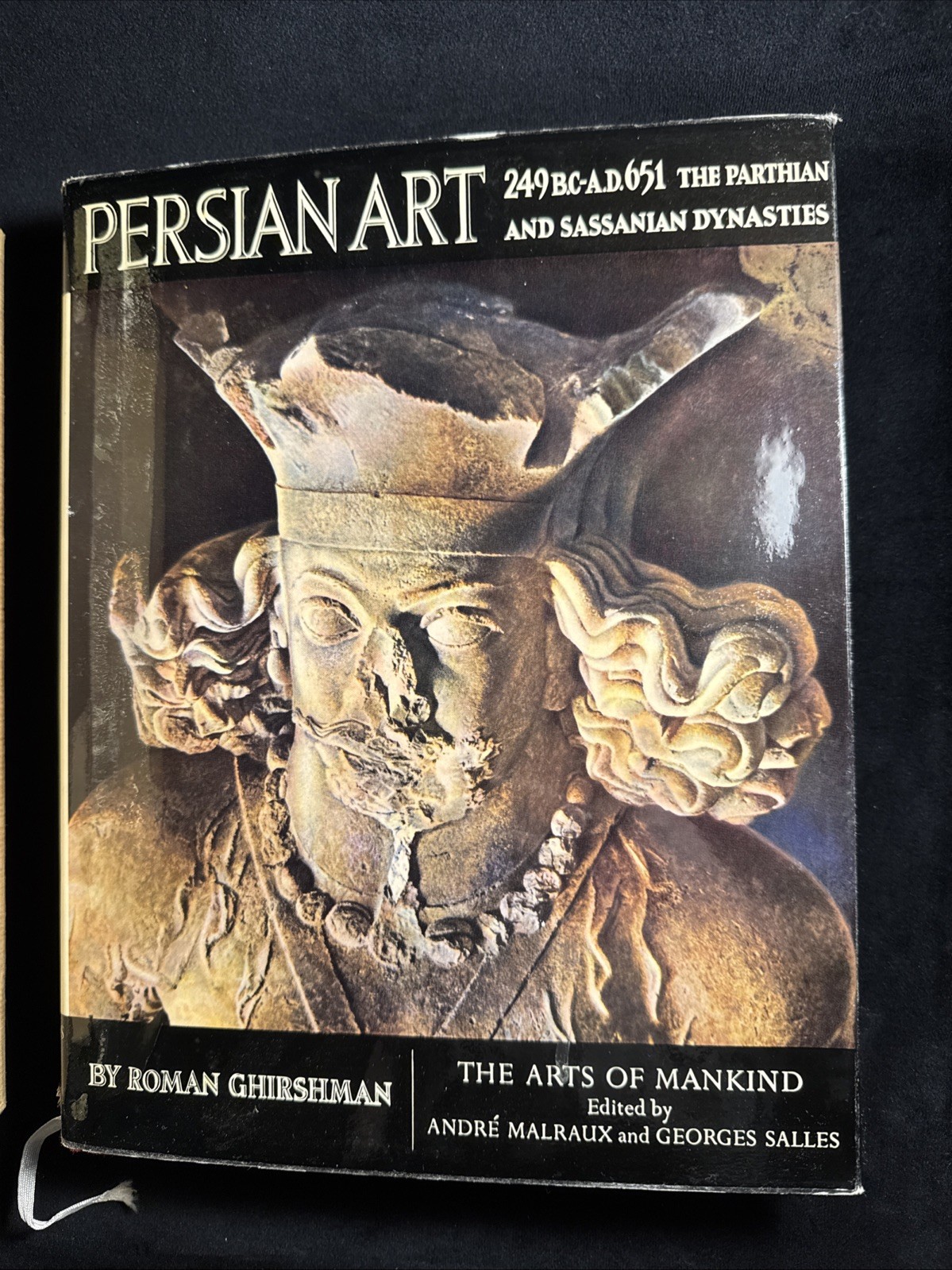 Persian Art 249 BC to 651 AD Roman Ghirshman (HC DJ 1962) With Box