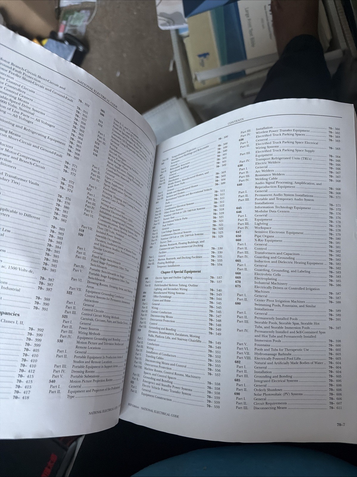 NFPA NEC 70 National Electrical Code 2023 Edition Paperback